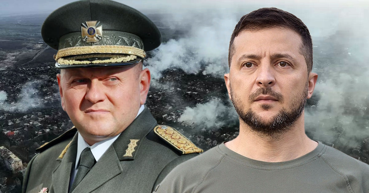 Bild: Зеленский и Залужный разошлись во мнениях о необходимости сохранять Бахмут.