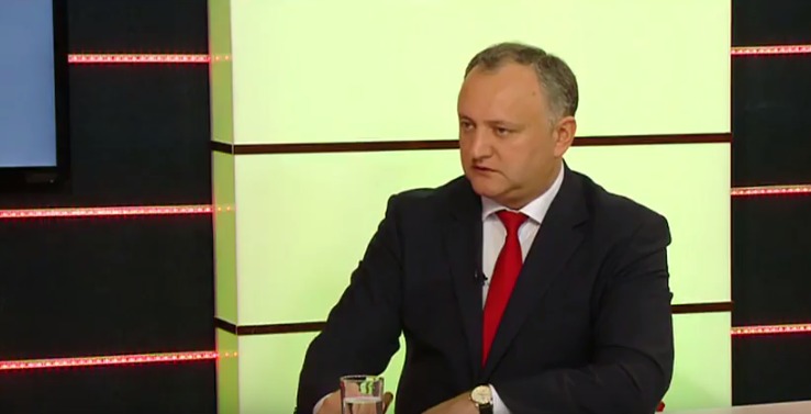 Избранный президент Республики Молдова Игорь Додон.