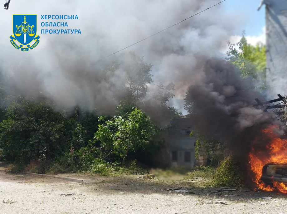 В результате обстрела Херсона пострадали 23 человека, среди них дети.