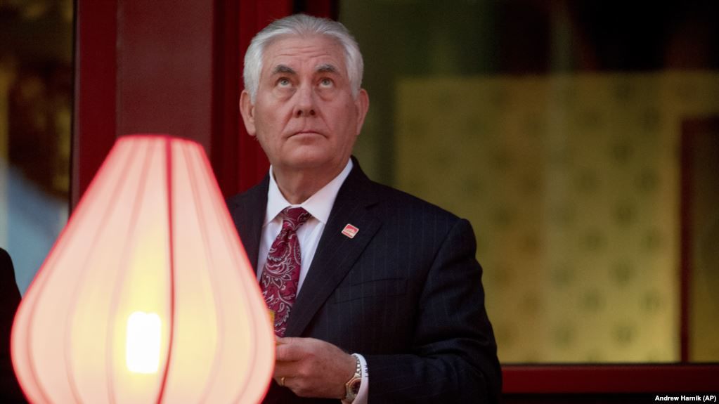 Secretarul de stat american Rex Tillerson. 
