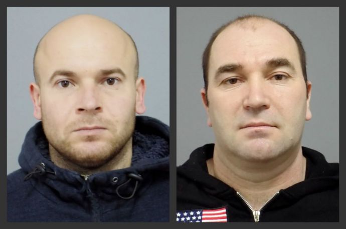 Мужчины 29 и 38 лет были задержаны несколькими днями ранее во время попытки бежать из Румынии через таможню Албица.