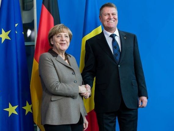 Президент Румынии Клайс Йоханнис встретился с канцлером Германии Анжелой Меркель. 