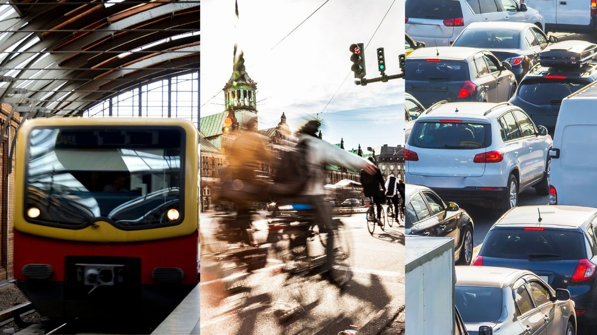 Названы самые популярные виды транспорта в городах Европы.