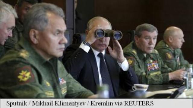 Putin a asistat la exercițiile militare lângă Estonia. Foto: reuters.com