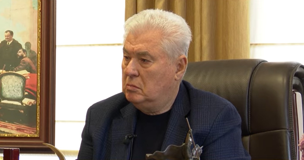 Лидер партии коммунистов Республики Молдова Владимир Воронин.