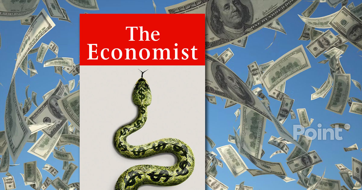 În ultimul număr al său, publicația The Economist a declarat o „eră a dolarului în scădere”.