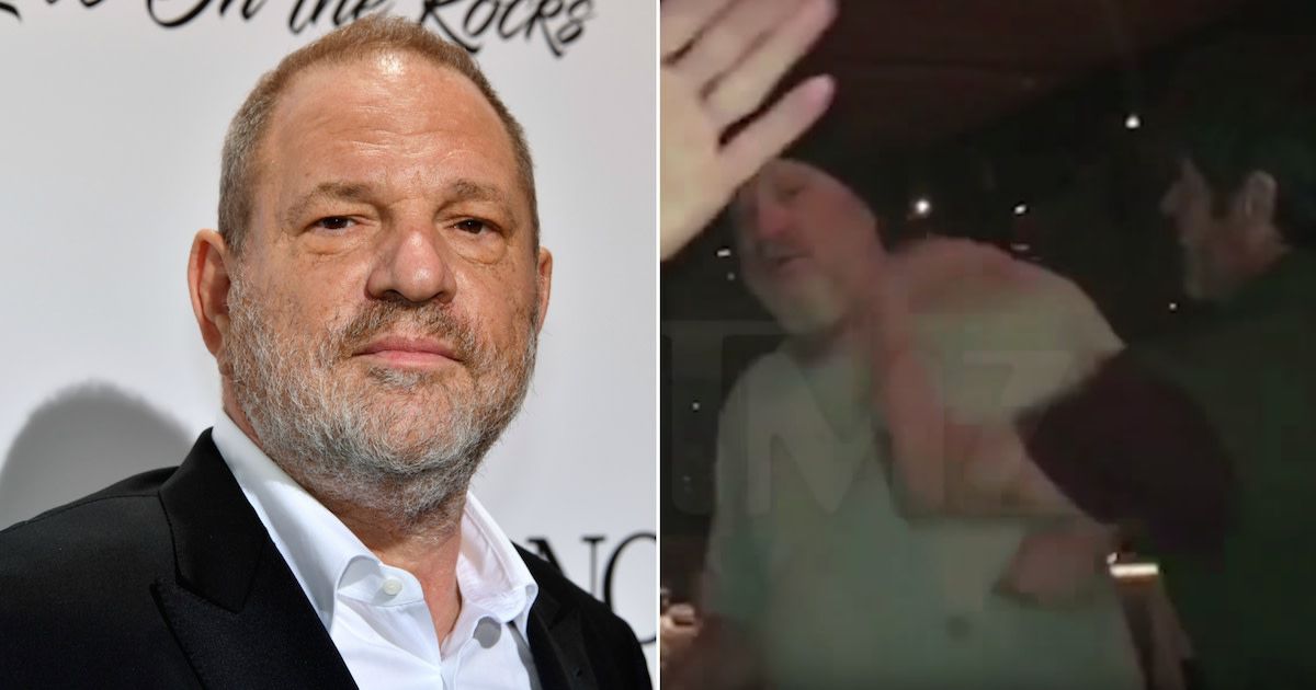 Weinstein, filmat în timp ce e lovit și umilit într-un restaurant. Foto: maxim.com