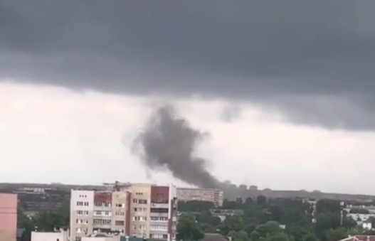 На столицу Белоруссии обрушилась непогода. 
