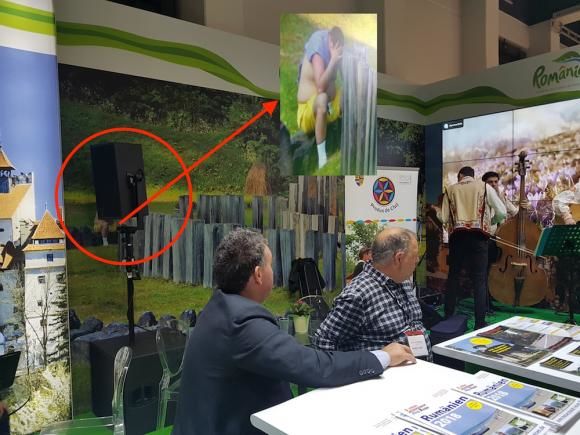 Detaliul neplăcut surprins într-o fotografie de prezentare a României. Foto: digi24.ro