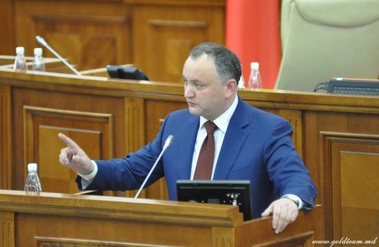 Додон о планах Плахотнюка стать премьером: Не допустим. Фото: vedomosti.md