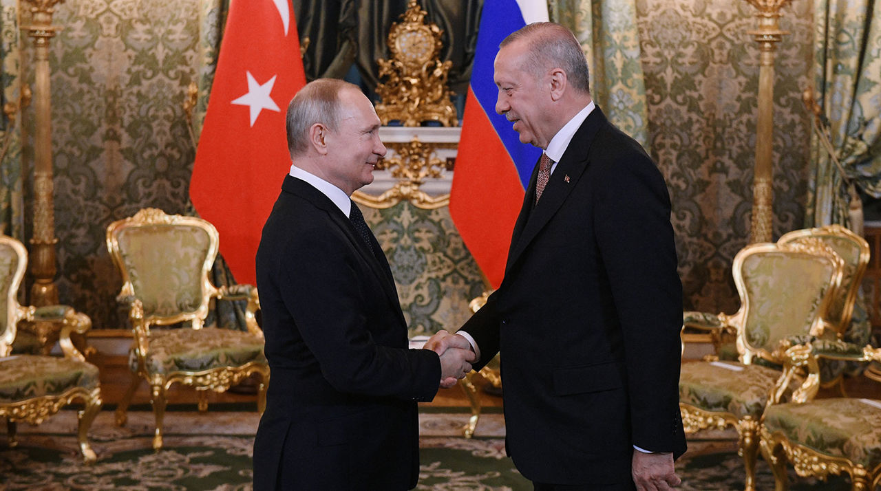 Путин сделал заявление после встречи с Эрдоганом.