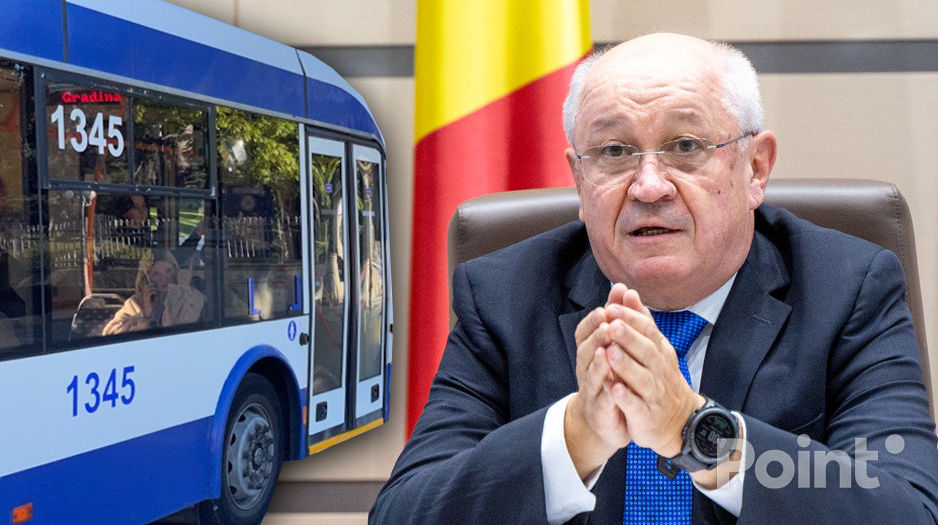 Premierul Munteanu îndeamnă proprietarii de automobile să folosească transportul public.