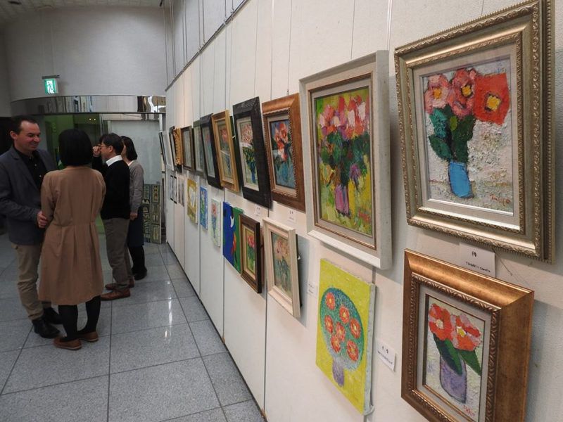 Picturi cu peisaje din Moldova au fost expuse într-o galerie de artă din Japonia.