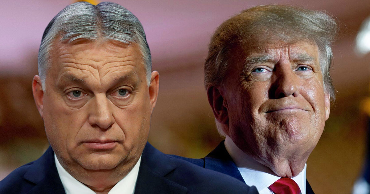 Премьер-министр Венгрии Виктор Орбан поддержал Дональда Трампа. Коллаж Point.md.