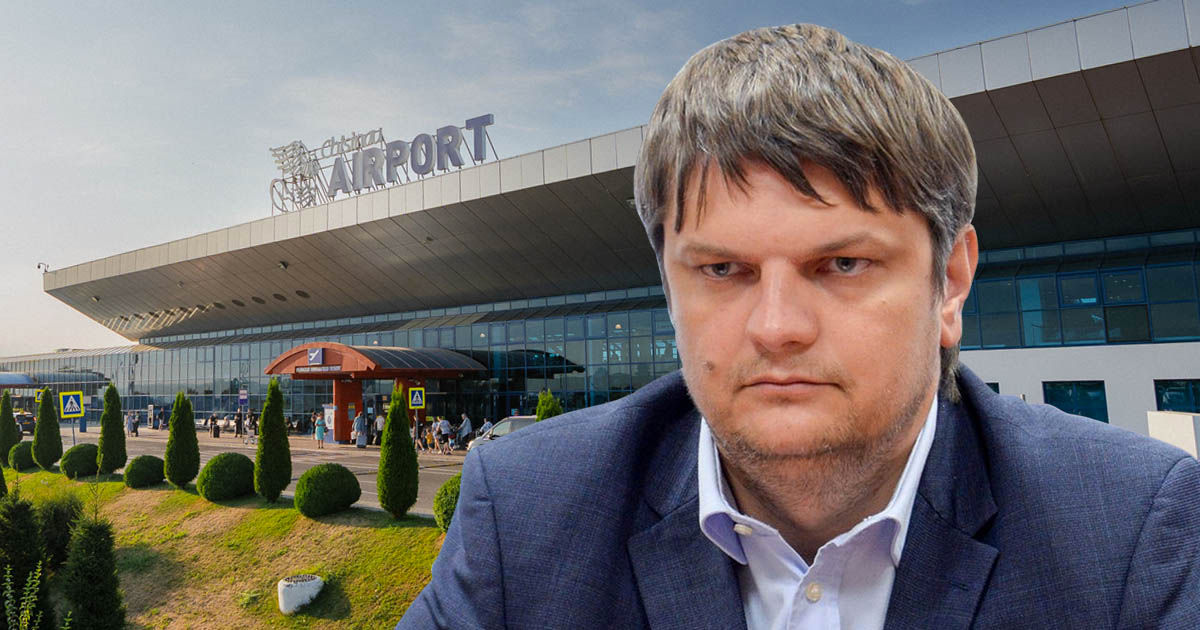 Спыну: Кишиневский аэропорт должен развиваться по международным стандартам. Коллаж: Point.md