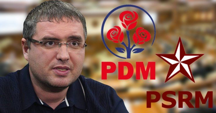 Коалицией ПСРМ с ДПМ завершена реставрация режима Плахотнюка, считает Усатый. Фото: Point.md.