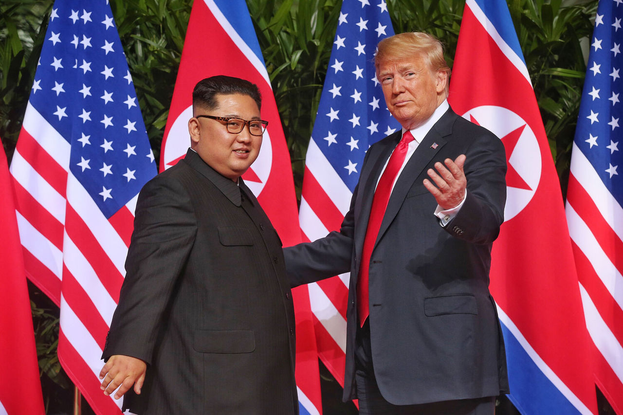 Трамп объявил о готовности встретиться с Ким Чен Ыном в Азии.
