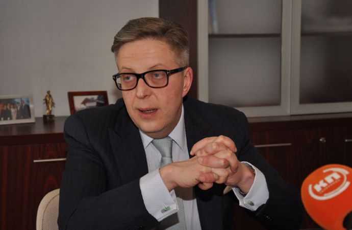 Глава Делегации Евросоюза в Молдове Пиркка Тапиола.