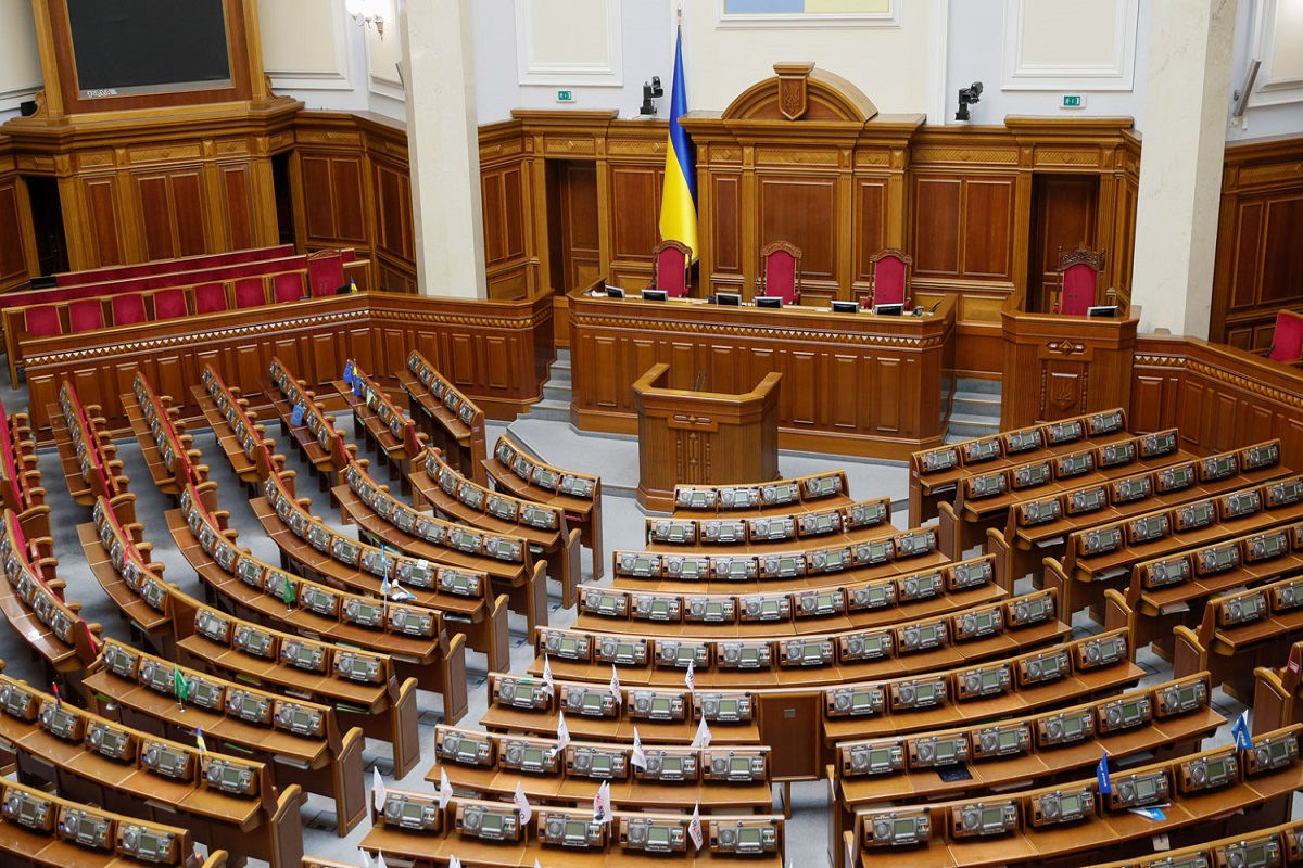 Ședința Radei Supreme a Ucrainei, perturbată din cauza intoxicației în masă a deputaților.