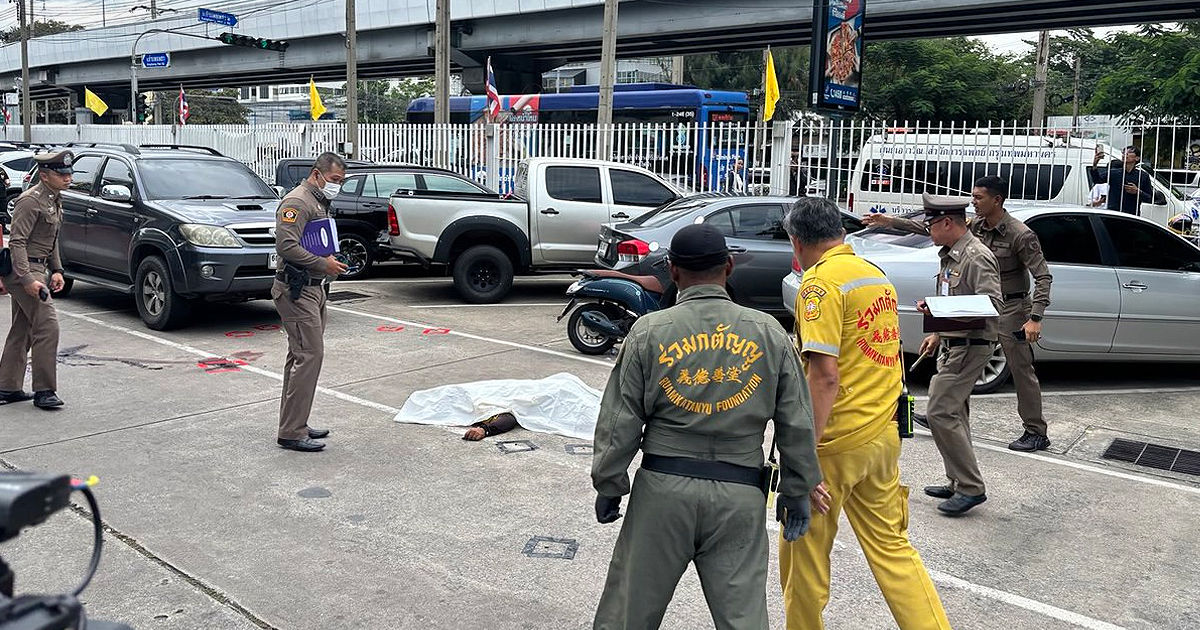 Împușcături într-o piață din Bangkok: Cinci persoane au murit, iar atacatorul s-a sinucis.