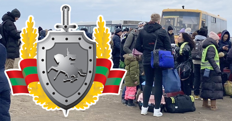 В Приднестровье назвали провокациями слухи о конфликтах с украинскими беженцами. Коллаж Point.md.