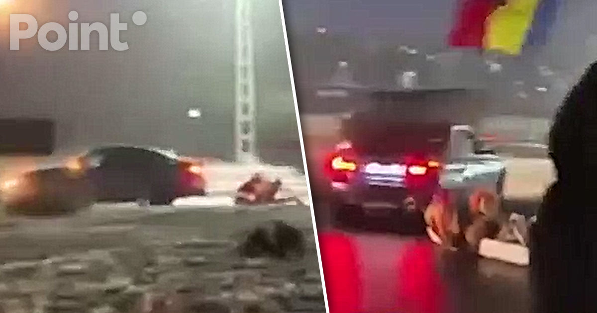 В Яссах парни привязали к машине гроб и катались в нем: это новый челлендж в ТikТок.
