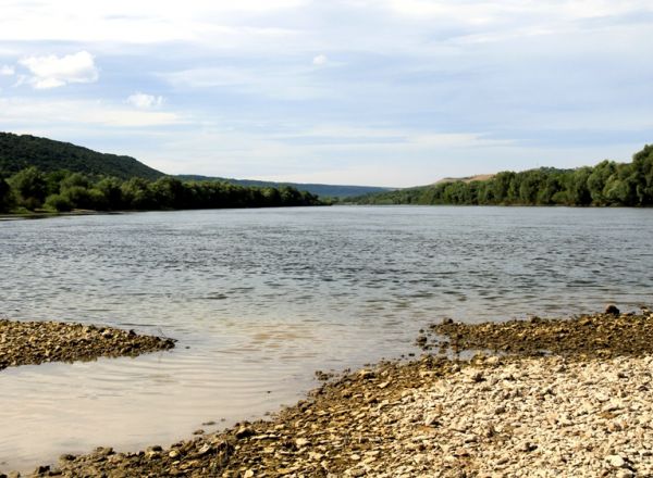 O copilă, în vârstă de 11 ani, s-a înecat în râul Nistru. Foto: protv.md