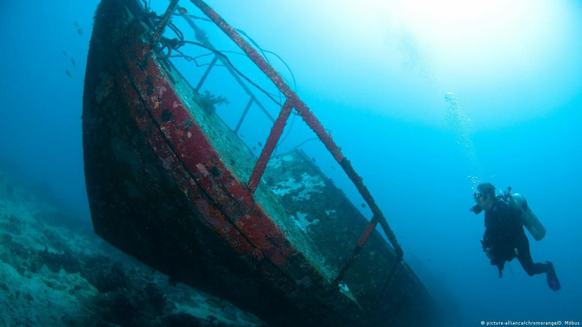 Затонувшие немецкие корабли Второй мировой войны отравили морской микробиом.