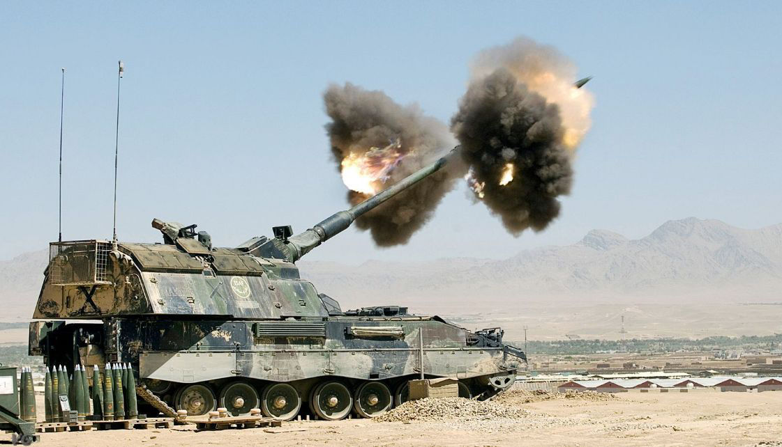 Германия подтвердила передачу Украине гаубиц PzH 2000.