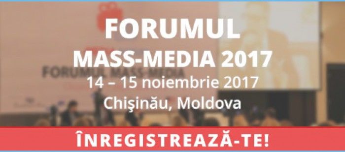 В финале медиа-форума 2017 будет утверждена резолюция и возможные дополнения к "Дорожной карте" по развитию СМИ в РМ. Фото: mediaforum.