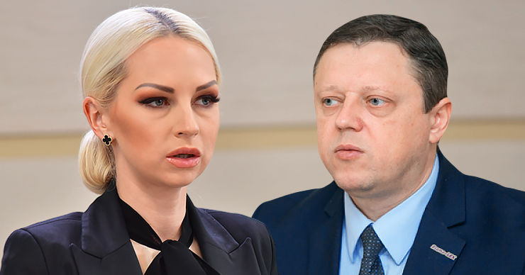 На заседании между Таубер и членами ЦИК возникла перепалка. Коллаж: Point.md