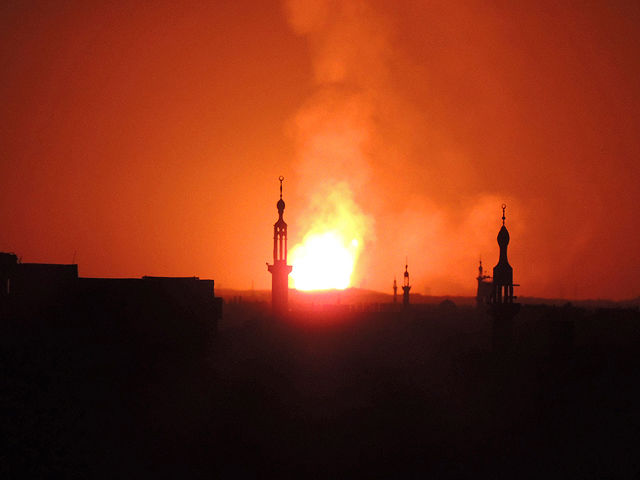 Израильские ВВС разбомбили в западной Сирии военный завод. Фото: reuters.com