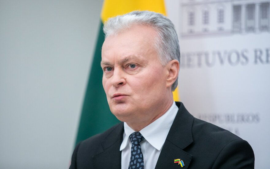 Президент Литвы Гинтарас Науседа.