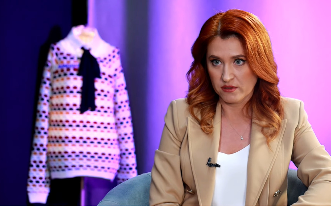 Ведущая и одна из основателей TV8 Марьяна Рацэ.