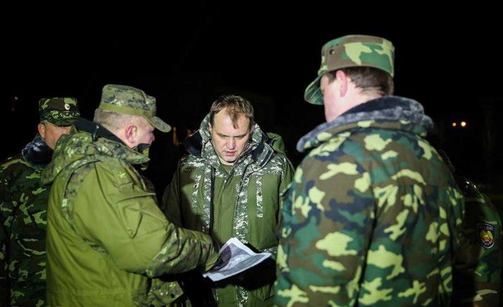 Глава непризнанного государства оценил подготовку и слаженность совместных действий подразделений.