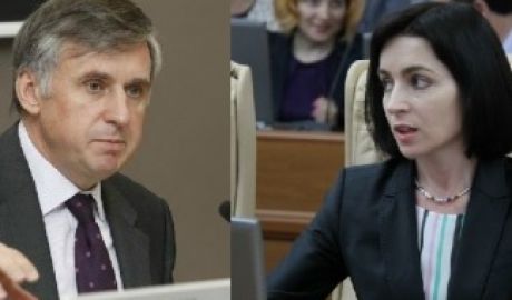 O nouă ceartă între fostul premier Ion Sturza şi candidatul Partidului "Acţiune şi Solidaritate", Maia Sandu. Foto: jurnal.md