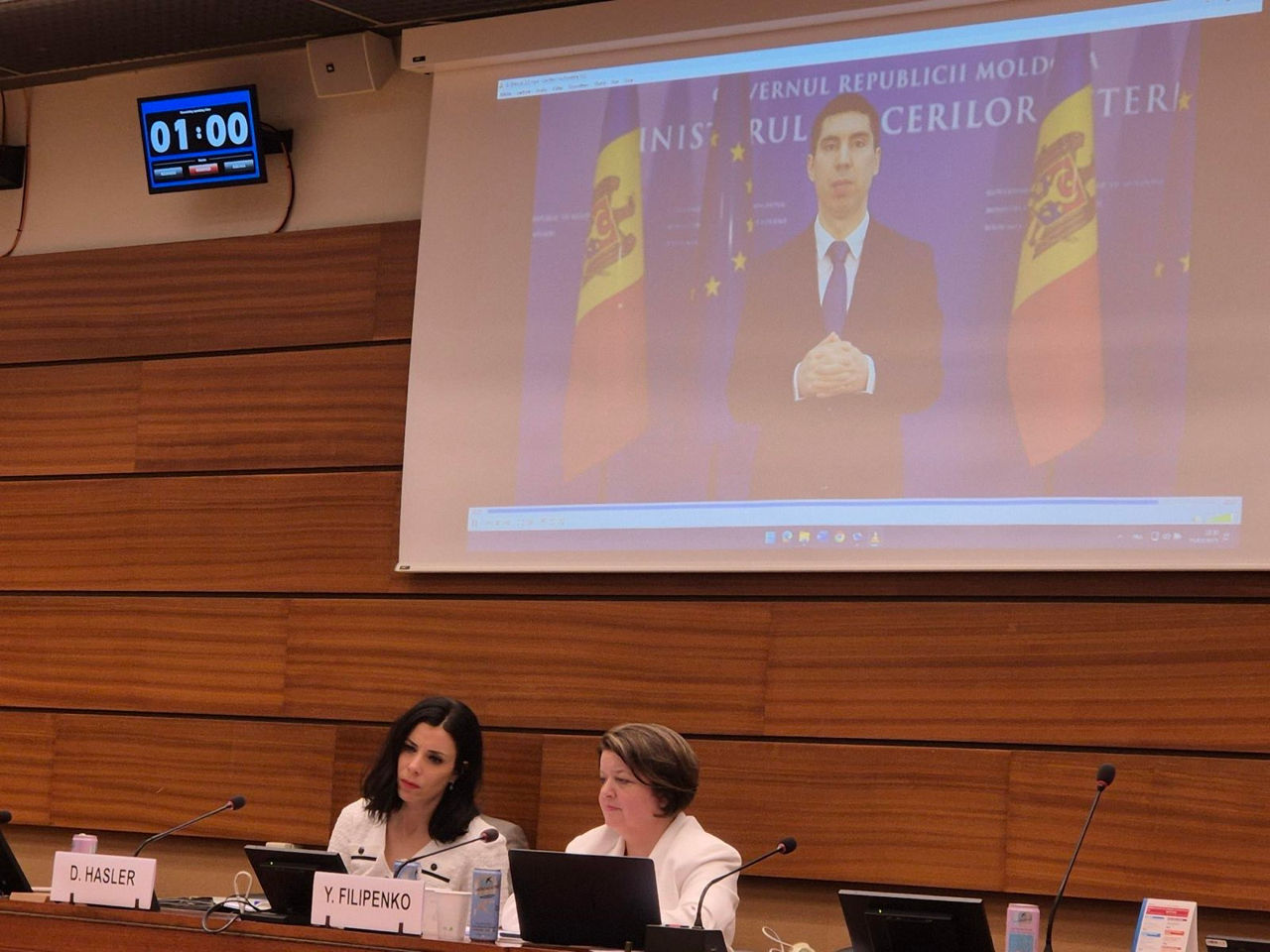 Sesiunea Consiliului ONU pentru Drepturile Omului: Popșoi a reafirmat angajamentul față de apărarea drepturilor omului.