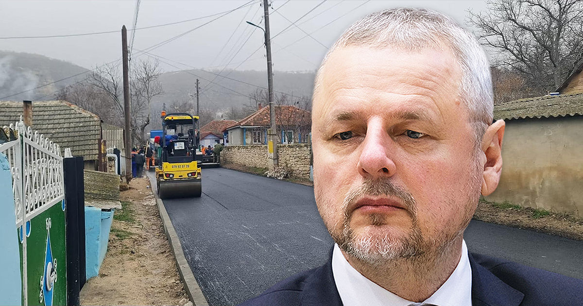 Продан о дороге в Бутучень: Асфальт не является разрушающим элементом. Коллаж: Point.md.