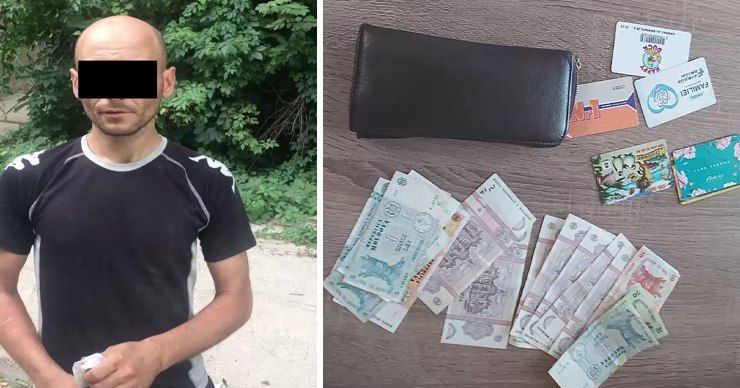 В столице задержан вор-карманник, укравший кошелек у женщины в маршрутке. Фото: Point.md.