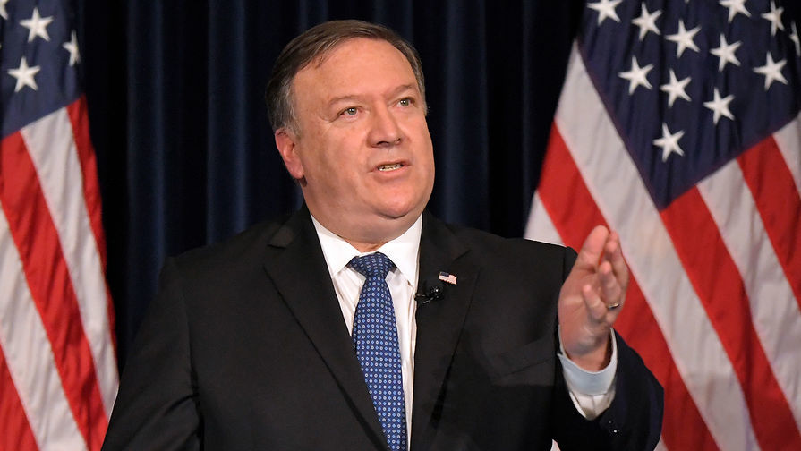 Госсекретарь США Майк Помпео.