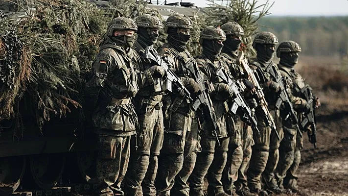 В Литву начинают прибывать военные немецкой бригады.