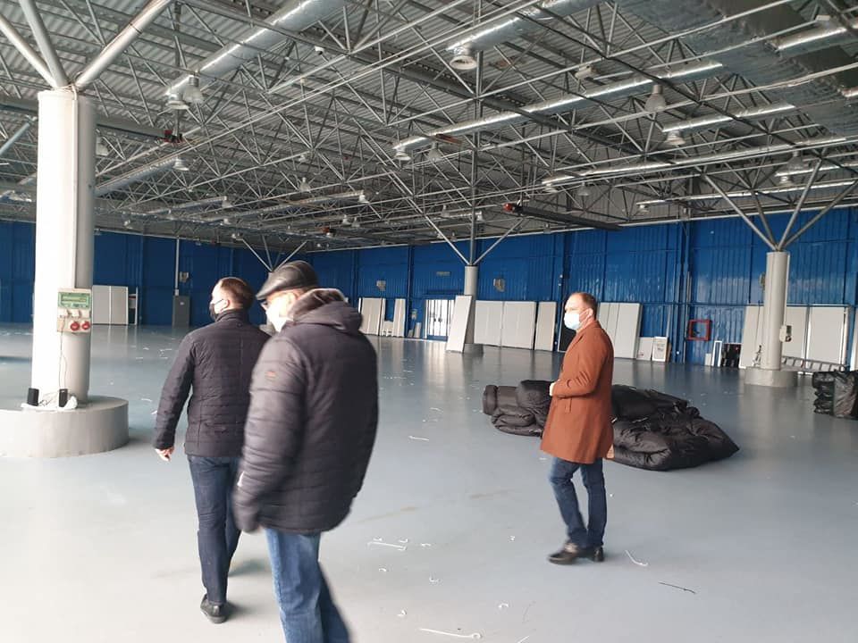Чебан пообещал помощь в открытии "полевого госпиталя" на Moldexpo.