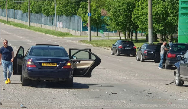 ДТП в Кишиневе: пассажир попал в больницу.