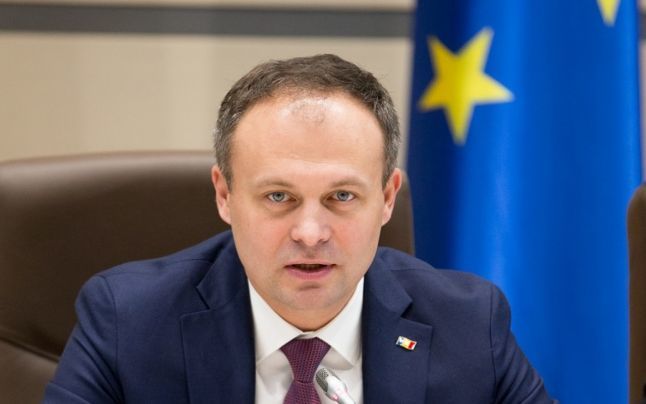 Preşedintele Parlamentului, Andrian Candu.
