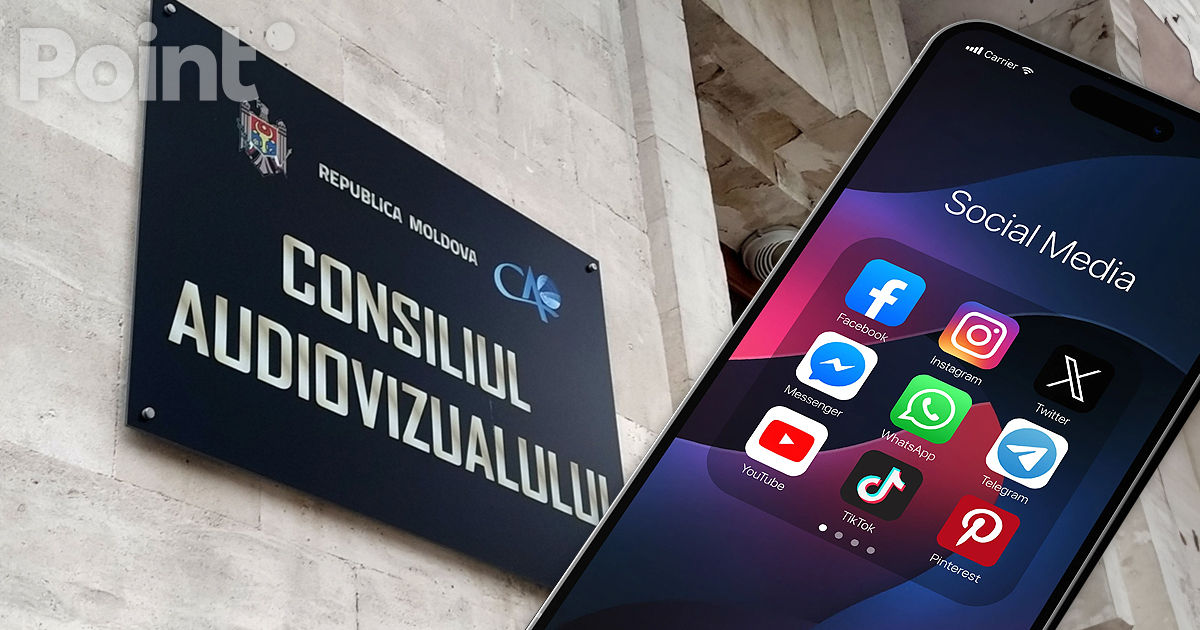 Controlul asupra conținutului de pe rețelele sociale poate fi încredințat Consiliului Audiovizualului.