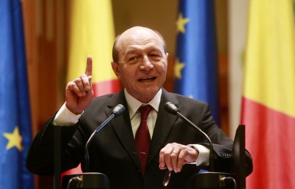 Fostul preşedinte român, Traian Băsescu.