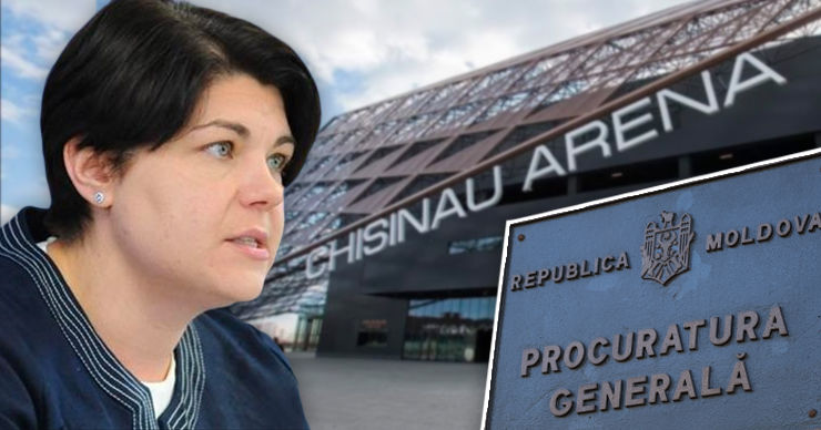 Гаврилица обратится в прокуратуру по поводу Arena Națională. Коллаж: Point.md