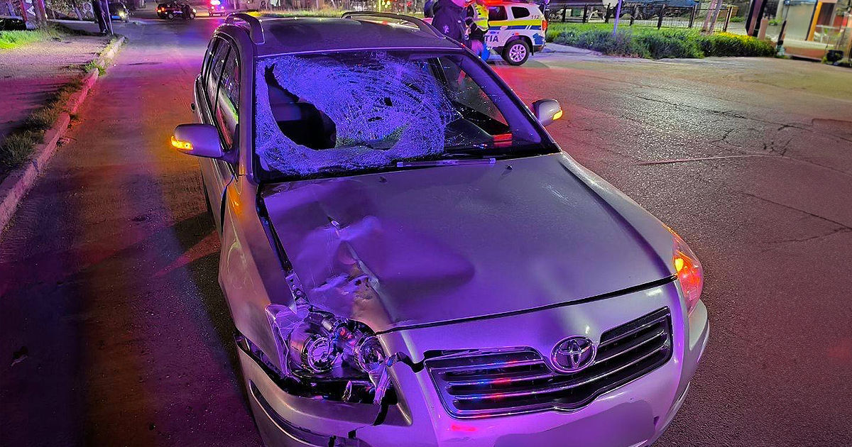 IGP, despre accidentul mortal din Comrat: Pietonul intenționat s-ar fi aruncat în fața mașinii.