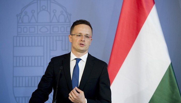 Министр иностранных дел и внешнеэкономических связей Венгрии Петер Сийярто.