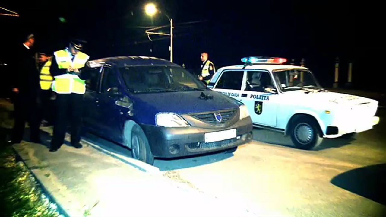 Воры были пойманы с поличным в центре столицы.